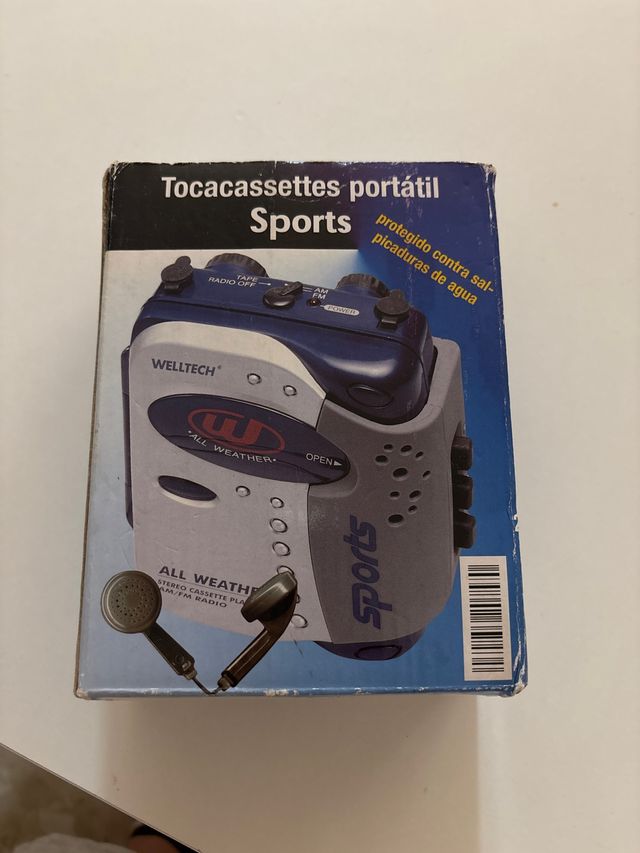 Tocacassettes Portátil Welltech Sports