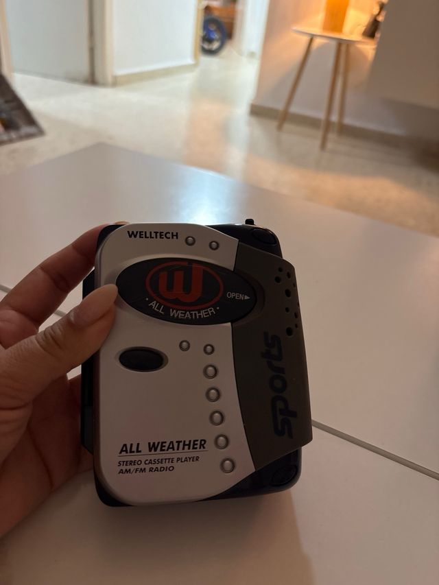 Tocacassettes Portátil Welltech Sports