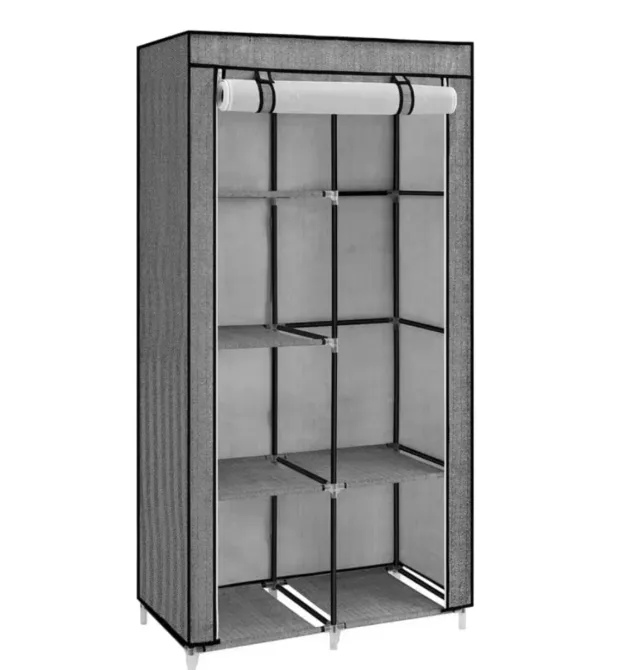 Armario desmontable negro