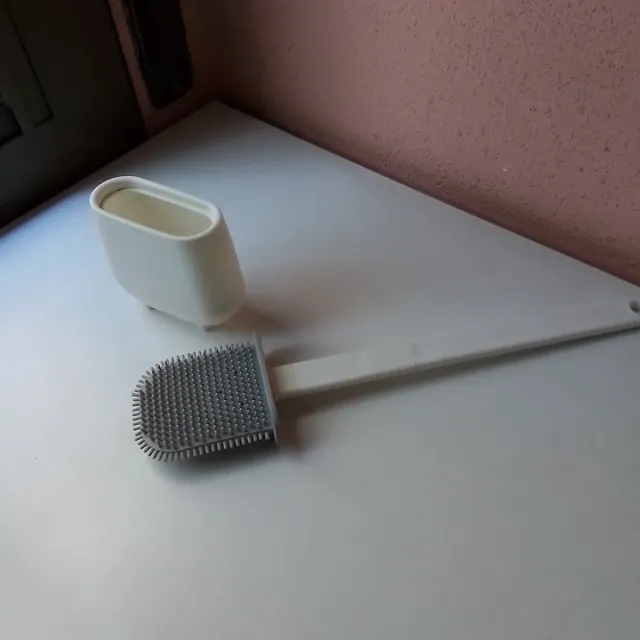 Escobilla de baño con soporte