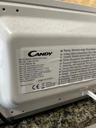 Microondas Candy Grill CMG 2071M