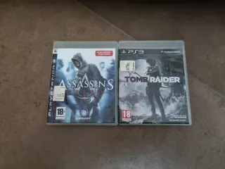 2 Giochi PS3: Assassin's Creed e Tomb Raider