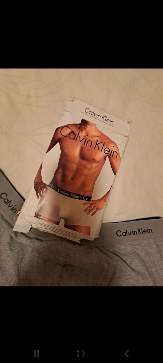 Calzoncillos Calvin Klein Beige/Gris