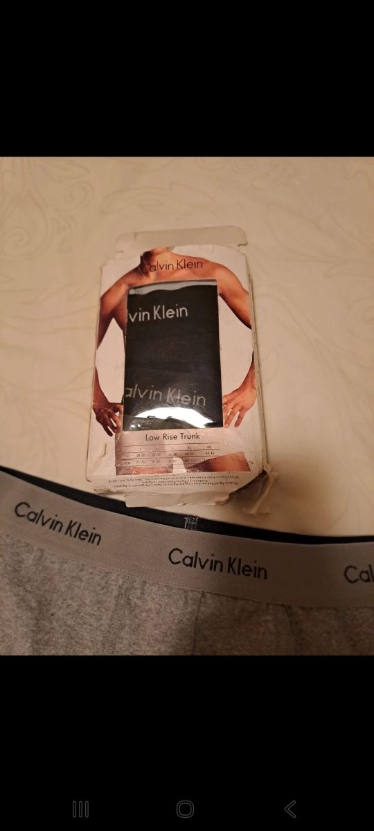 Calzoncillos Calvin Klein Beige/Gris