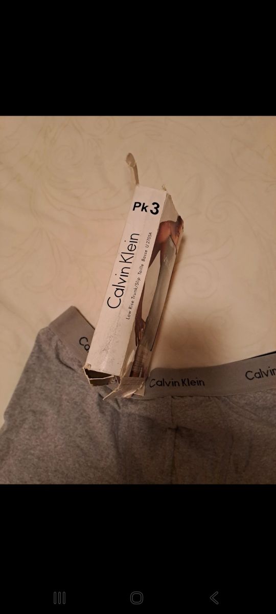 Calzoncillos Calvin Klein Beige/Gris