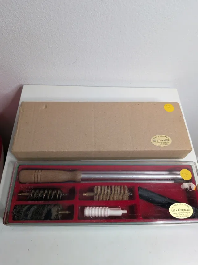 Kit limpieza escopeta cal. 12