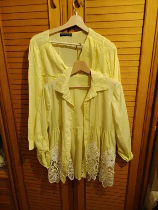 2 Camisas Amarillas Mujer