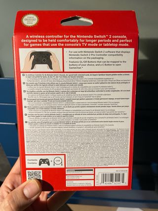Mando Pro Nintendo Switch 2