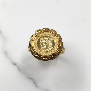 Anillo moneda oro 18k
