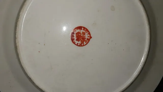 Platos porcelana Macao