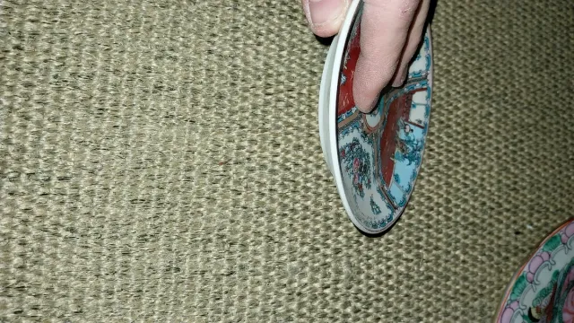 Platos porcelana Macao