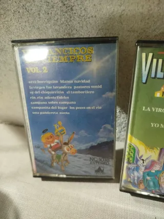 Colección 4 Cassettes Villancicos Populares