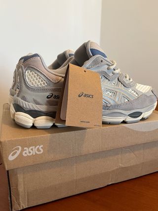 ASICS Glc Nyc Bambas Beige/Gris Talla [Talla]