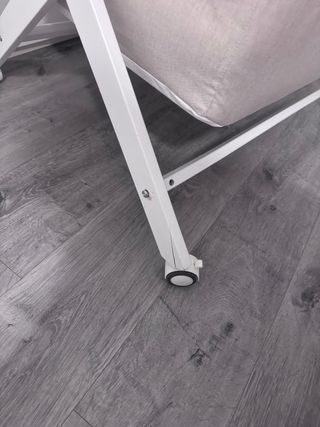 Minicuna tijera lino beige