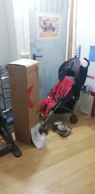 Silla de Paseo Maclaren Roja