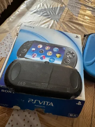 PS Vita OLED Sony Nero e Blu