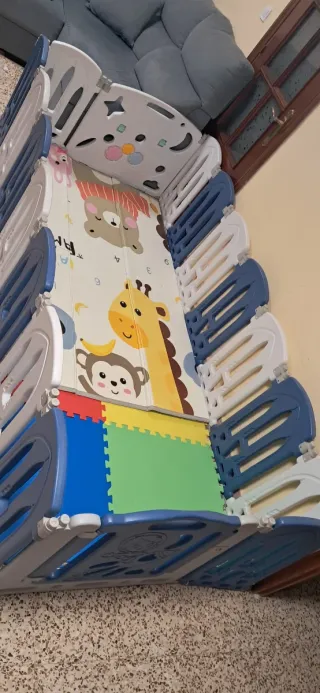 Parque infantil plegable para juego