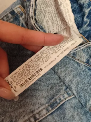 Jeans Zara Strappati Blu