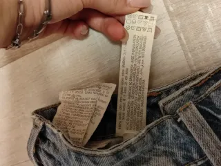 Jeans Zara Strappati Blu