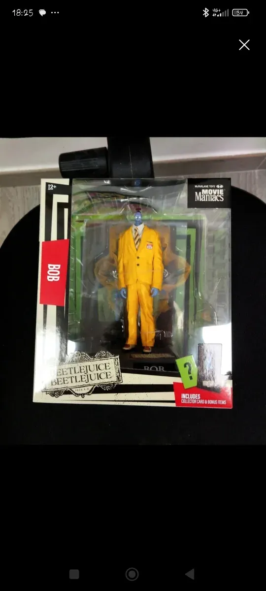 Figura Bob Beetlejuice Movie Maniacs