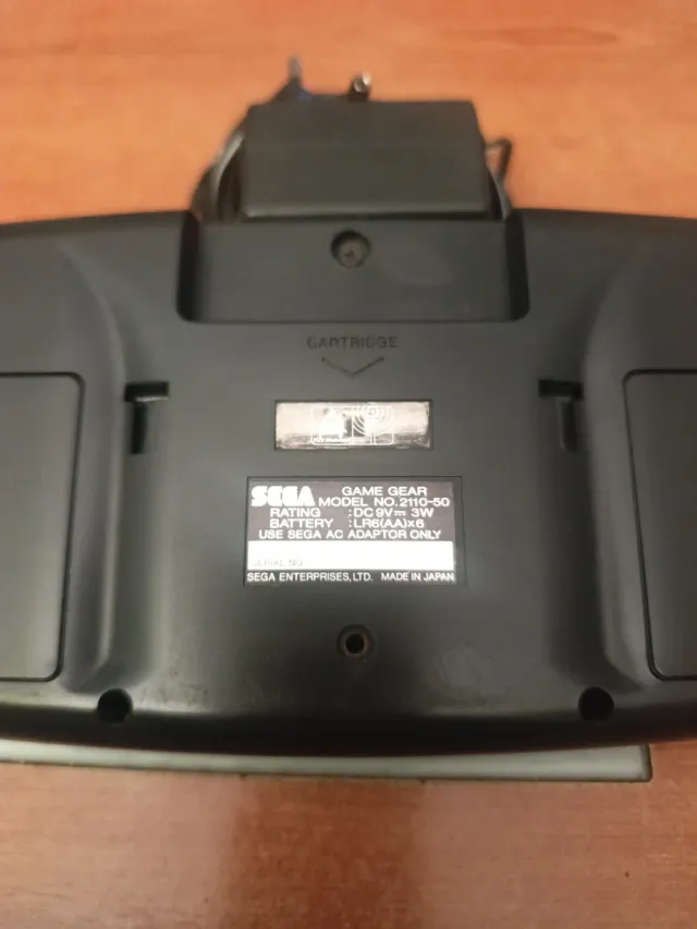 Console portatile Sega Game Gear nera