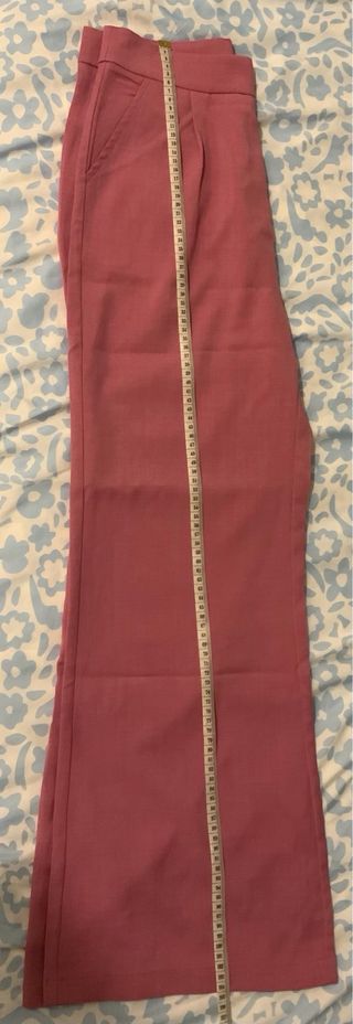 Conjunto chaleco y pantalón rosa / fucsia