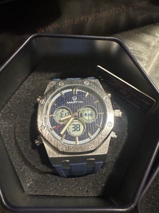 40€ Unidad Relojes MARTYN LINE Oro y Gris