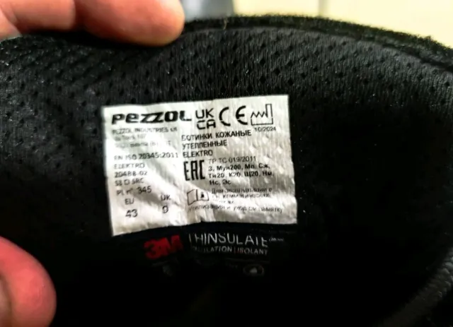 Scaroe stivali da lavoro Pezzol Elektro S3 Nuovi