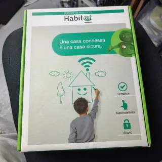 Rilevatore fumo e acqua con SMS