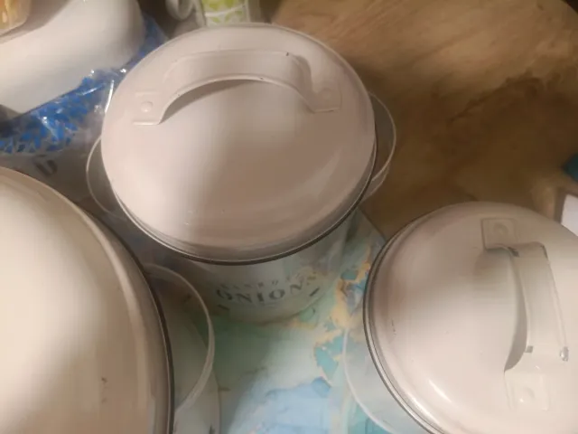 Botes metálicos cocina Granrosi's