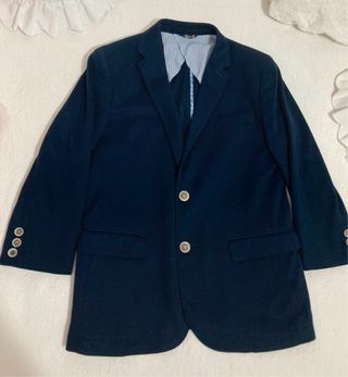 Americana niño azul marino