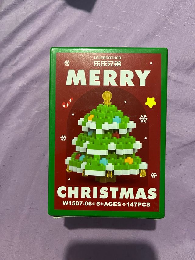 Mini kit Bloques Árbol Navidad 147 Piezas