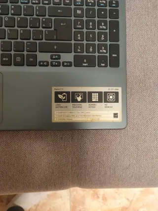 Portátil Acer Intel Core i3 Gris azulado