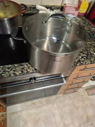 Cazuela de acero inoxidable