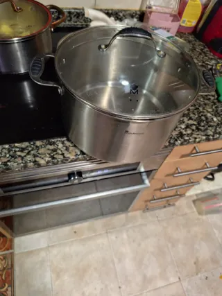 Cazuela de acero inoxidable