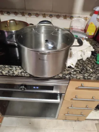 Cazuela de acero inoxidable