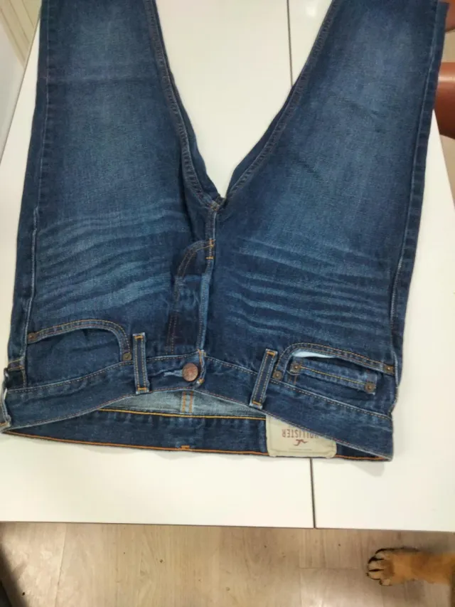 Pantalón Hollister Hombre Azul