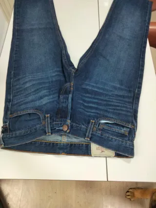 Pantalón Hollister Hombre Azul