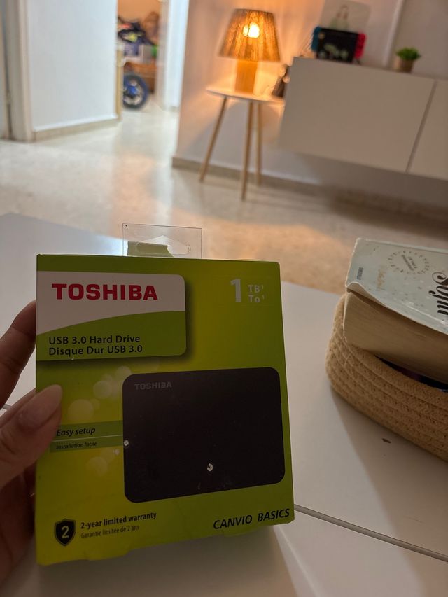 Disco Duro Toshiba Canvio Basics 1TB USB 3.0