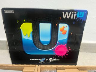 Consola Wii U 32GB nera + Mario Kart 8 e Splatoon