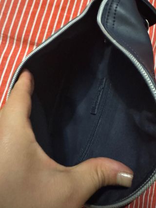 Borsetta/Marsupio Nera con Strass