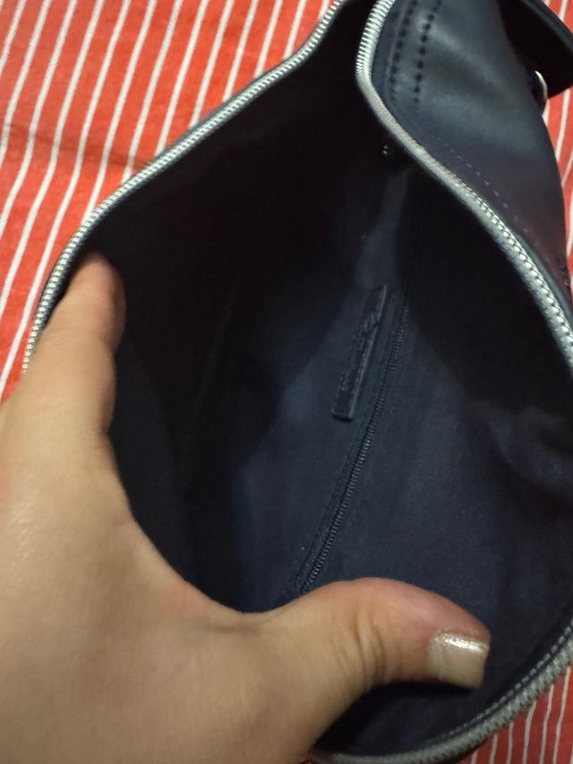 Borsetta/Marsupio Nera con Strass