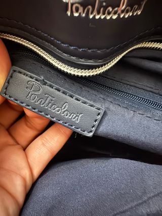 Borsetta/Marsupio Nera con Strass