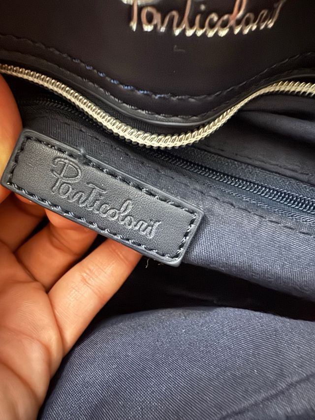 Borsetta/Marsupio Nera con Strass