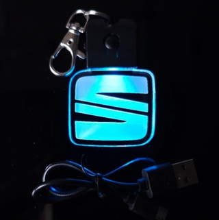 Llavero LED Seat Logo - Multicolor