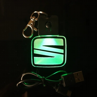 Llavero LED Seat Logo - Multicolor