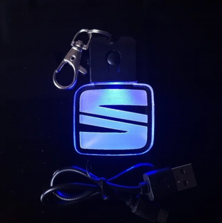 Llavero LED Seat Logo - Multicolor