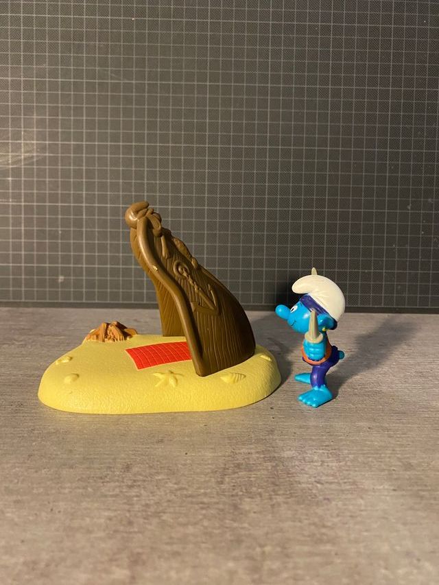 Happy Meal McDonald's Pirate Blue Dwarfs 2004