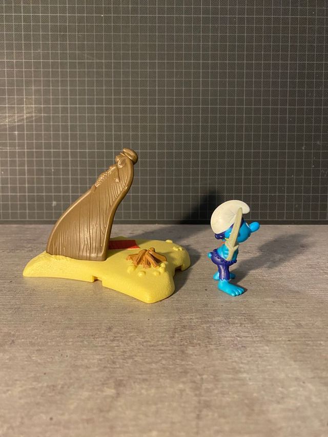 Happy Meal McDonald's Pirate Blue Dwarfs 2004