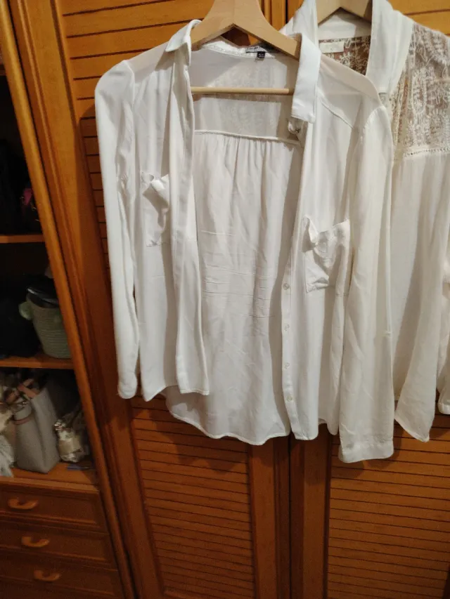 Camisas blancas mujer